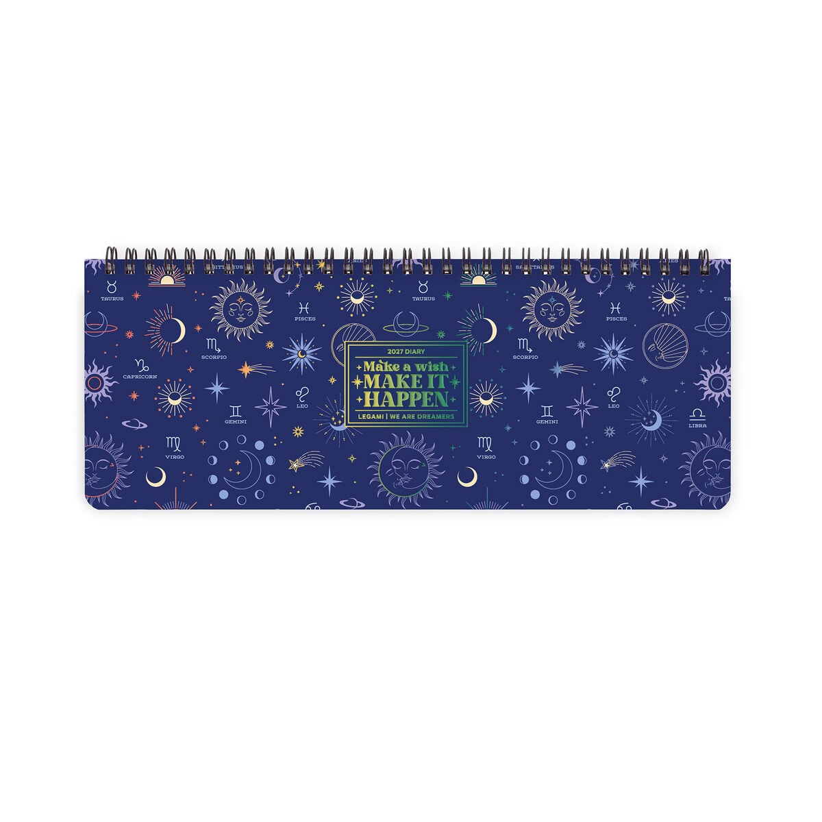 Legami - Planificador de Escritorio 12 Meses 2027 - Celestial