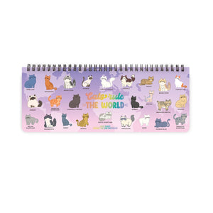 Legami - Planificador de escritorio de 12 meses 2027 - Kitty