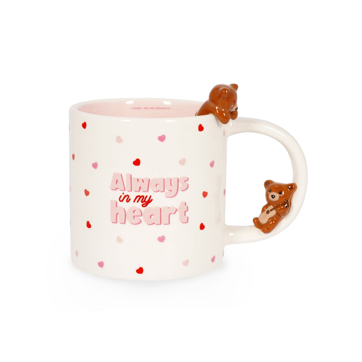 Legami - Taza de cerámica - Demasiado linda para manejar