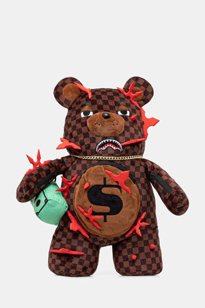 Sprayground - Mochila Sprayground в marrónо малък размер с десен 910B7109NSZ