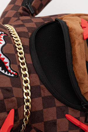 Sprayground - Mochila Sprayground в marrónо малък размер с десен 910B7109NSZ