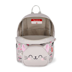 Legami - Mochila 2 en 1 Kitty con bolsillo frontal extraíble - ¡Súper mona!