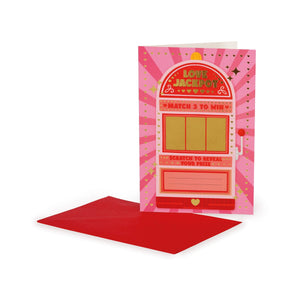 Legami - Tarjeta de felicitación para rascar - Lotería del Amor