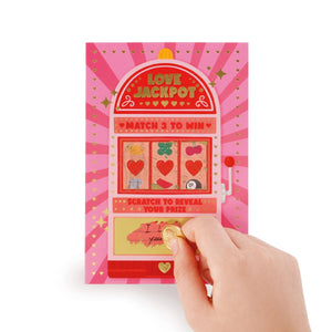 Legami - Tarjeta de felicitación para rascar - Lotería del Amor