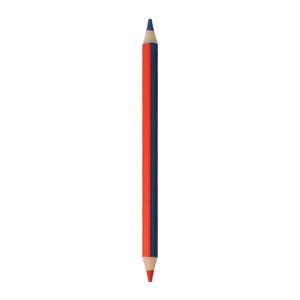 Legami - Bolígrafo de 2 colores rojo y azul - Jumbo