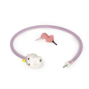 Legami - Candado para Bicicleta con Llave - Unicornio - Candado para Bicicleta