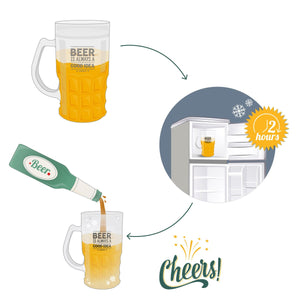 Legami - Taza de Cerveza Refrigerante