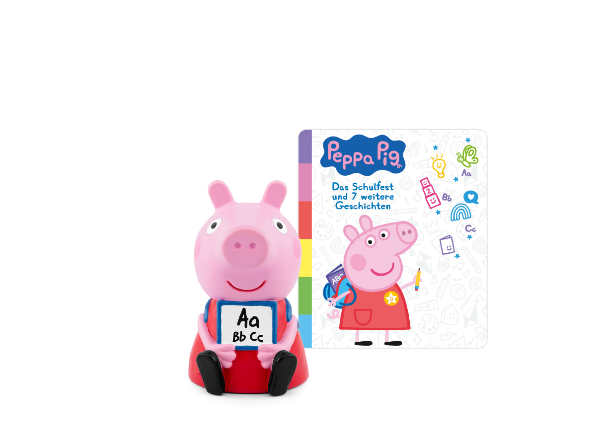Tonies - Alemán La fiesta escolar y 7 historias más - Peppa Pig