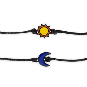 Legami - Set de 2 Pulseras - Sol y Luna