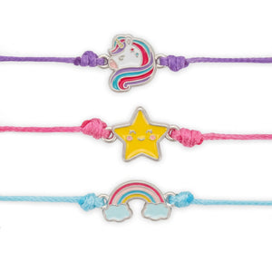Legami - Juego de 3 pulseras - Unicornio