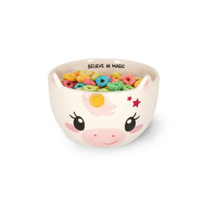 Legami - Cuenco de cerámica para cereales - Unicornio - ¡Buongiorno!