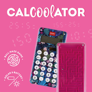 Legami - Calculadora Flora con laberinto en la parte posterior - Calcoolator