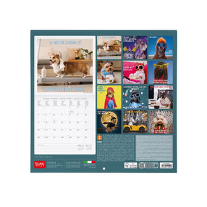 Calendario de Pared Legami - Supawstar 2027 - 30 x 29 cm