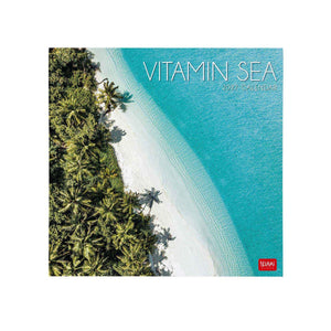 Legami - Calendario de Pared Vitamin Sea 2027 - 30 x 29 cm