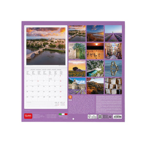 Calendario de Pared Legami - Provence 2027 - 30 x 29 cm