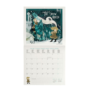 Legami - Calendario de Pared Once Upon a Time 2027 - 30 x 29 cm