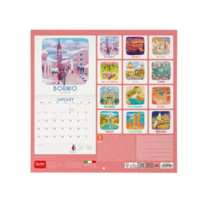 Legami - Italia Calendario de pared 2027 - 30 x 29 cm