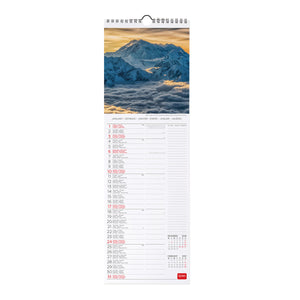 Calendario de pared Legami - Mountains 2027 - 16 x 49 cm
