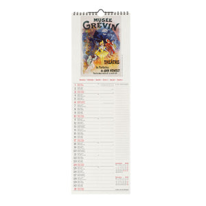 Legami - Calendario de Pared Belle Époque 2027 - 16 x 49 cm