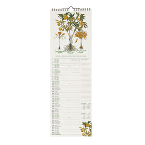Legami - Calendario de pared Herbarium 2027 - 16 x 49 cm