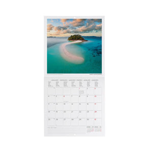 Calendario de pared Legami - Vitamin Sea 2027 - 18 x 18 cm