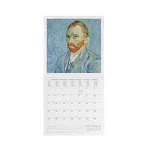 Legami - Calendario de pared Vincent Van Gogh 2027 - 18 x 18 cm