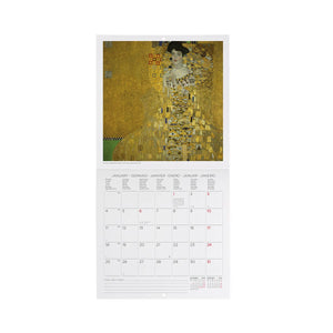 Legami - Calendario de pared Gustav Klimt 2027 - 18 x 18 cm