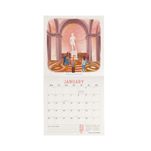 Legami - Calendario de pared Firenze 2027 - 18 x 18 cm