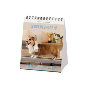 Legami - Calendario de Escritorio Supawstar 2027 - 12 x 14,5 cm