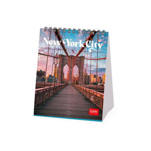 Legami - Calendario de Sobremesa New York 2027 - 12 x 14,5 cm