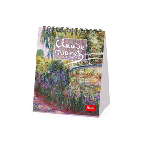 Legami - Calendario de mesa Monet 2027 - 12 x 14,5 cm