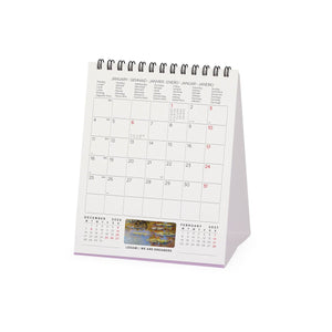 Legami - Calendario de mesa Monet 2027 - 12 x 14,5 cm