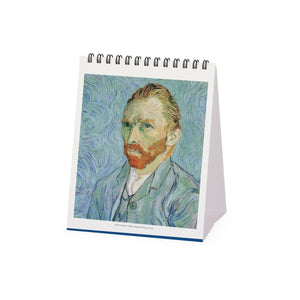 Calendario de escritorio Legami - Vincent Van Gogh 2027 - 12 x 14,5 cm