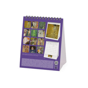 Legami - Gustav Klimt 2027 Calendario de Mesa - 12 x 14,5 cm