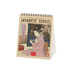 Legami - Calendario de mesa Japanese School 2027 - 12 x 14,5 cm