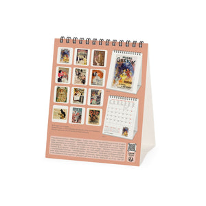 Legami - Calendario de escritorio Belle Époque 2027 - 12 x 14.5 cm
