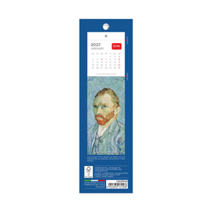 Legami - Calendario Marcapáginas Vincent Van Gogh 2027 - 5,5 x 18 cm