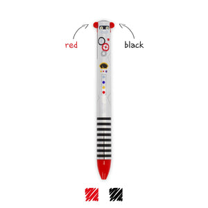 Legami - Robot Two-Colour Ballpoint Bolígrafo - Click&Clack