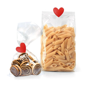 Legami - Set de 6 pinzas para bolsas - Corazón