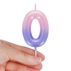Legami - Vela de cumpleaños rosa - 0 - Vela de cumpleaños feliz