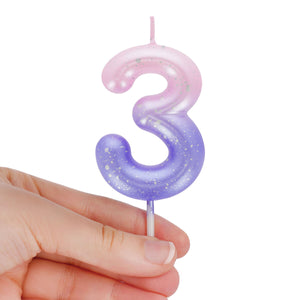 Legami - Vela de Cumpleaños Rosa - 3 - Feliz Cumpleaños Vela