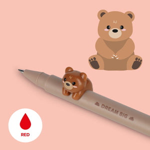 Legami - Adorno de Oso con Lápiz "Dream Big" - Adorables Amigos