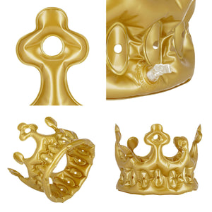 Legami - Corona Hinchable Dorada - Reina - Party Queen
