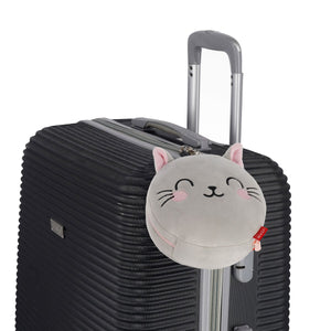 Legami - Almohada de Viaje con Forma de Gato y Antifaz - Mi Compañero de Viaje