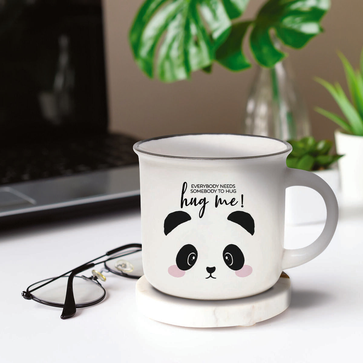 Legami - Taza de Porcelana - Panda - Cup-Puccino