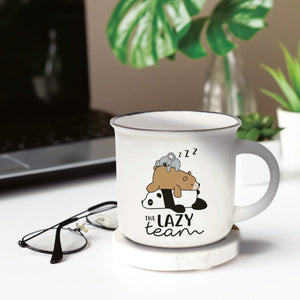 Legami - Taza de porcelana - Lazy Team - Cup-Puccino