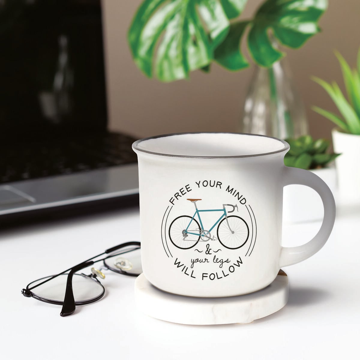 Legami - Taza de porcelana - Bike Lover - Cup-Puccino