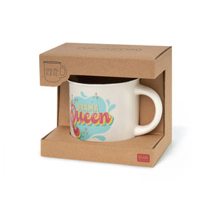 Legami - Taza de porcelana New Bone China con ilustración temática Drama Queen