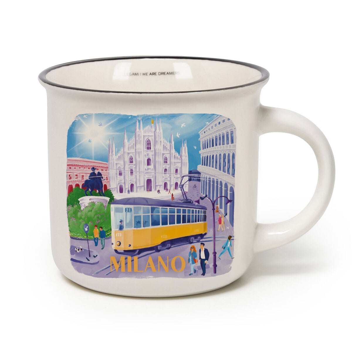 Legami - Taza de porcelana - Milán - Cup-Puccino