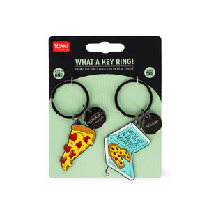 Legami - Llavero esmaltado - Pizza - ¡Qué llavero!